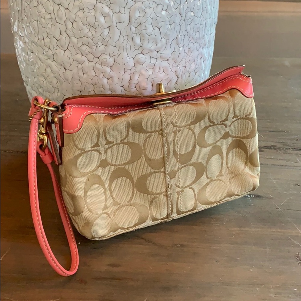 Coach wristlet